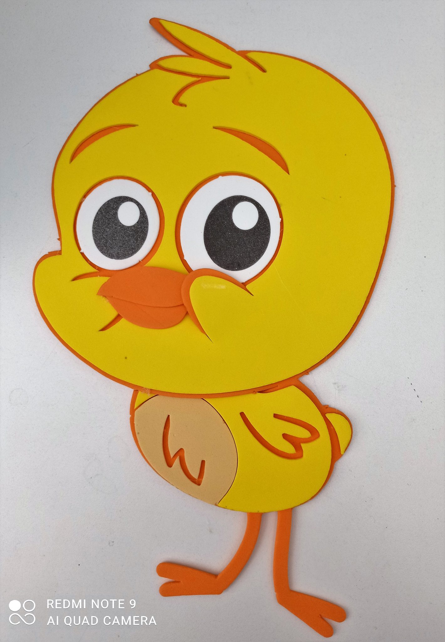 Mini painel para festa do Pintinho Amarelinho - Personagem Bob Zoom